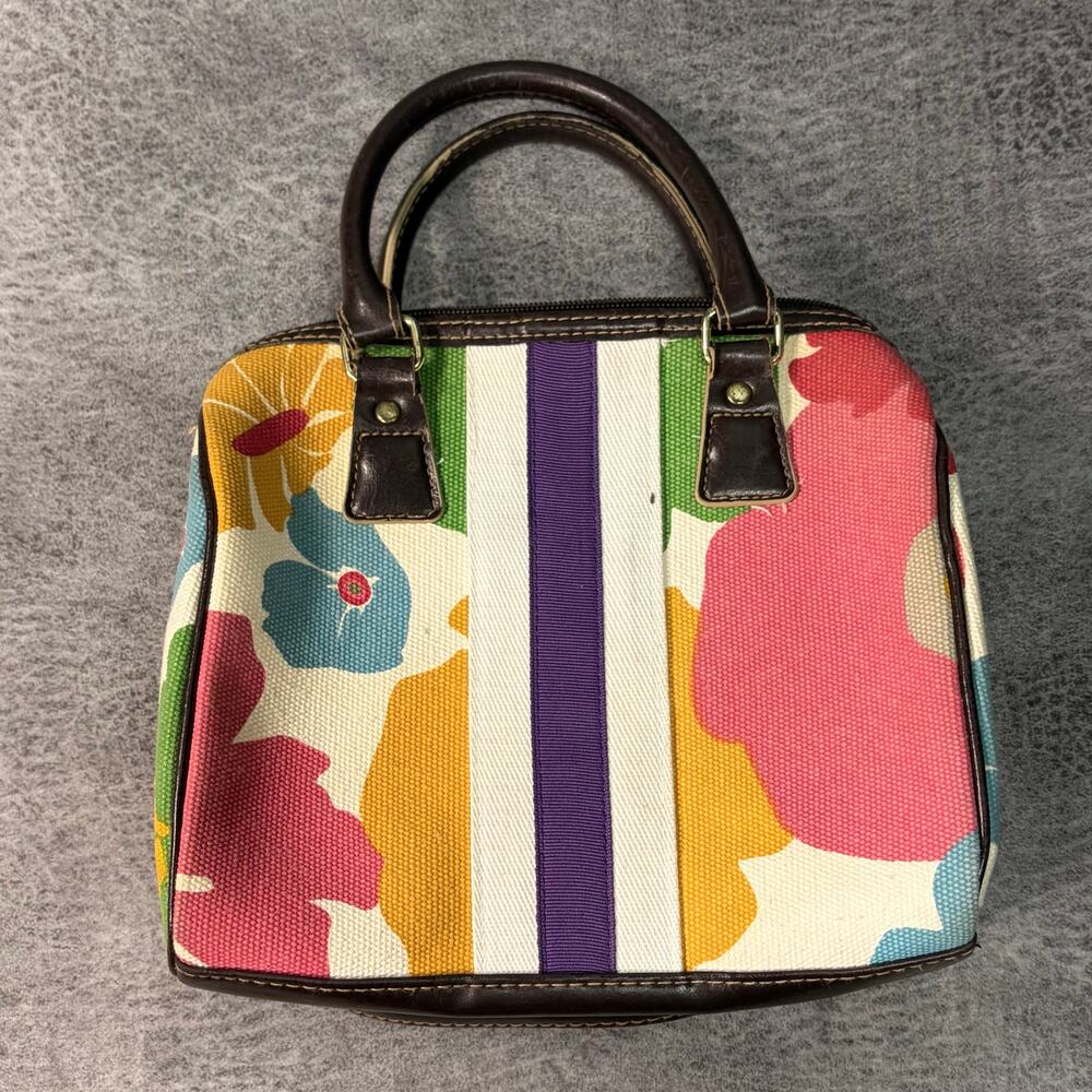 Victoria's Secret Floral Canvas Handbag